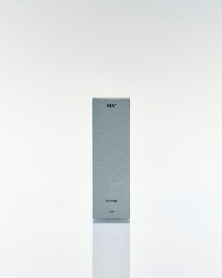 Aia Delay Gel 30 ml met neutrale productverpakking, vegan vertragende gel gemaakt in Nederland