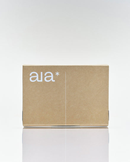Aia Intimacy Essentials Box in luxe verpakking, compacte intieme wellness set voor op reis